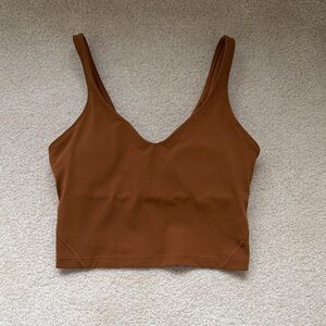 lululemon athletica Brown Align Tank Top
